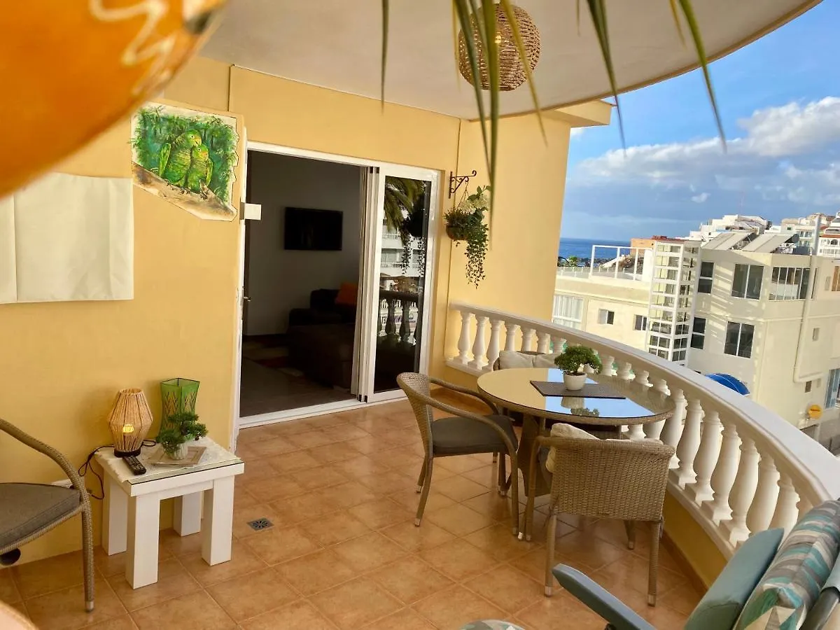 圣地亚哥港Relax And Enjoy With A View Of El Teide And Sea公寓 0*, 圣地亚哥港