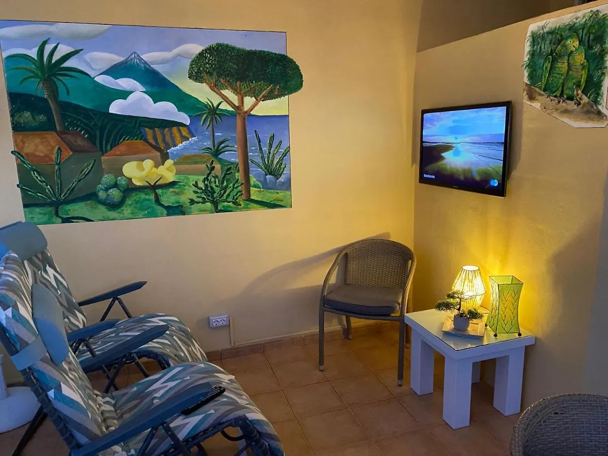 プエルト・デ・サンティアゴRelax And Enjoy With A View Of El Teide And Seaアパートメント アパート
