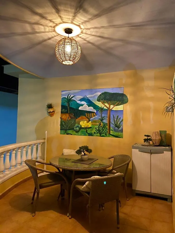 圣地亚哥港Relax And Enjoy With A View Of El Teide And Sea公寓 西班牙